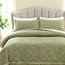 Direct Price Soft Microfibre Luxury Quilts Bedding Bedspreads Set