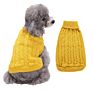 Dog Sweater Warm Jumper Pet Cat Twist Puppy Jacket Dogs Clothes