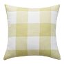 Drop Shipping Nordic Sofa Art Linen Yarn-Dyed Large Lattice Cushion Cover Pillowcase
