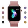 Dropshipping 38Mm Womens Magnetcic Solo Loop Bracelet Milanese Se Apple Watch Rose Gold Bands I Watch Strap