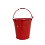 Easter Gift Bucket Small Colored Metal Bucket with Handle Colorful Galvanized Bucket Metal Pail