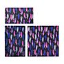 Eco Friendly Reusable Snack Bag Pack of 3 Leakproof Fabric Sandwich Bag Pul Zipper Pouch for Food