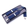 Elastic Pants Braces Adjustable 3.5Cm Wide Y Back Style Strong Metal Clips Suspenders for Men