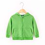 Embroidery 100% Cotton Kids Hoodies Sweatshirt Zip up Hoodie for Kids