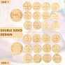 En71 13 Pieces Baby Monthly Milestone Wooden Cards Baby Registry & Shower Gifts Newborn Photography Props Double Sided