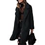 Faux Fur Teddy Coat Women Soft Lambswool Fur Long Jacket Plush Overcoat Casual Outerwear