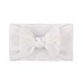 Fit All Baby Hair Accessories Large Bow Soft Elastic Various Color Baby Headbands Nylon Headband Baby Hairbands for Girls