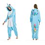 Flannel Unicorn Pajamas Girls Cartoon Animal Onesie Women Sleepwear Hooded for Adults and Kids