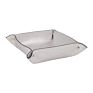 Foldable Pu Leather Tray Home Jewelry Storage Tray Basket Coin Key Makeup Tray