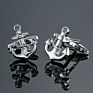 French Men's Shirt Metal Brass Enamel Cufflinks Bullet Gun Cool Cuff Links for Men