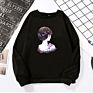 Fresh Pattern Couple Pullover Loose and Versatile Women's round Neck Pullover Long Sleeve round Neck Sweater