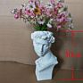 Gothic Resin David Head Resin Sculpture Penholder for Model Home