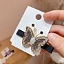 Hair Accessories Girls Duckbill Clip Women Pearl Rhinestone Butterfly Hair Clip