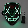 Halloween Mask Neon Led Light up Mask for Festival Cosplay Halloween Costume Masquerade Parties,Carnival,Gifts