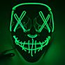 Halloween Rave Clown Scary Costume Cosplay Party Prop Bar Masquerade Joker Adult Toy Led Neon Glow Mask