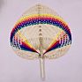 Hand-Woven Rattan Fan
