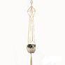 Handmade Cotton Macrame Plant Hanger Indoor & Outdoor Plant Hanger Home Decoration