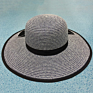 Hat Wide Birm Bowknot Ribbon Beach Travel Straw Hat for Women