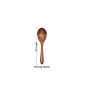 Healthy Non Stick Solid Durable Home Kitchen Serving Spoon Spatula Hanging Teak Wood Spatula Cooking Utensils Set