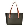 High Capacity Pu Leather Lady Tote Shopping Shoulder Handbag