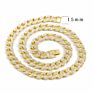Hip Hop Punk Miami Cuban Choker Necklace Collar Hip Hop Chain for Man and Women