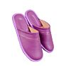 Home Non-Slip Real Leather Slides Cute Men/Women Sandals Real Cowhide Slippers