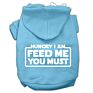 Hungry I Am Screen Print Pet Hoodies