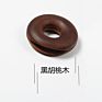 Hy Modern Ins Beech Donuts Black Walnuts Wooden Sealing Clips Creative Solid Wood Snack Clips Tea Sealing Strips