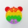 Ideas Colorful Popular Stress Relief Cute Cartoon Fidget Keychain Small Cartoon Wallet of Coin Purse Fidget