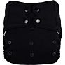 in Stock Solid Color Diaper Cover Baby Nappy Reusable Washable One Size Eco Friendly Suede Cloth Inner