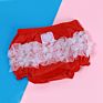 Infants Ruffle Diaper Cover Baby Ruffle Bloomer Shorts Diaper Nappy Cover Bloomers for Baby and Kids
