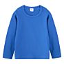 Jl-10806 Logo Super Soft Cotton round Neck Long Sleeve T Shirt Kids Solid Color Blank Children T-Shirts