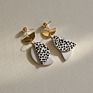 Juhu Indian Earrings Bohemian Jewelry Acrylic Cow Colorful Clay Cute Resin Earings for Women Earring