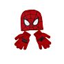 Kids' Knitted Warm Cartoon Gloves Children Spiderman Hat and Glove Set for Boys Ages 2-5