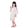 Kids Satin Robe Kimono Silk Satin Sleepwear Kid Pajamas for Wedding