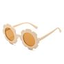 Kids Sunglasses Sunglasses Flower Design Plastic Glasses Kids round Sunglasses for Boys & Girls