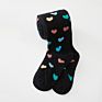 Kids Tights Pantyhose Jacquard Heart Pattern Cute Sweet Children Girls Kids Hearts Tights