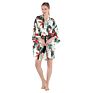 Kimono Beach Wear 100%Viscose Kimonos Women Floral Print Kimono