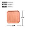 Kitchen Storage Tray Wooden Food Plates Dishes for Serving Kitchen Organizer Decoration Cutlery Tableware Pallet Tea Cup Saucer