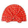 Knotted Polka Dot Baby Headwraps Turban Hat Babies Accessories Born Baby Hair Bands Girls Headband Organic