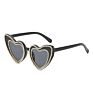 L9206 Vintage Most Popular Cat Eye Shades Sunglasses Women's Sunglasses Outdoor Sun Glasses Heart Sunglasses