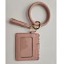 Hot Sale Amazon Leather Key Ring Keychain Wallet Wristlet Bracelet