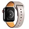 Leather Strap Single Loop without Buckle for Apple Watch Band
