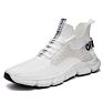 Light Weight Anti-Slippery Knitted Men Shoes Wholesaler Stocklot Casual Shoes