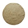 Living Room Hand Woven Rectangle Floor Mat Natural Jute Rug Carpet