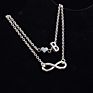 Love 26 Letter Alloy Anklets Multilayer 2Pcs/Set Ornaments Personality Heart Chain Infinity Anklet