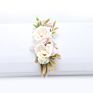Lovely Artificial Floral Nylon Kids Toddler Hair Bands Elastic Newborn Baby Girl Flower Headband