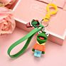 Lovely Key Chain Pendant Cartoon Dolls Cute Frog Women Girls Bag Decoration Promotional Gifts Handbag Widget