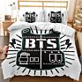 Luxury Logo100% Polyester Queen Size King Size Duvet Cover 3D Print Bedding Set