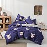 Luxury Printed Pillow Case Bed Sheet and Quilting Comforter Sets Quilt Bedding 4 Piece